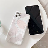 Nordic Leaf iPhone 13, 12 Case 北歐風葉子 iPhone 13, 12 保護套 (MCL2475)