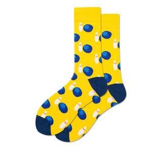 Bowling Pattern Cozy Socks (EU39-EU45) 保齡球圖案舒適襪 (EU39-EU45)