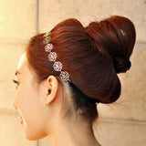 Rose Shape Vintage Gold Headbands 玫瑰形狀復古金色髮帶