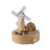Dutch Windmill Music Box 荷蘭風車音樂盒