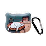 Cute Cartoon Cat AirPods Case 可愛卡通貓AirPods 保護套