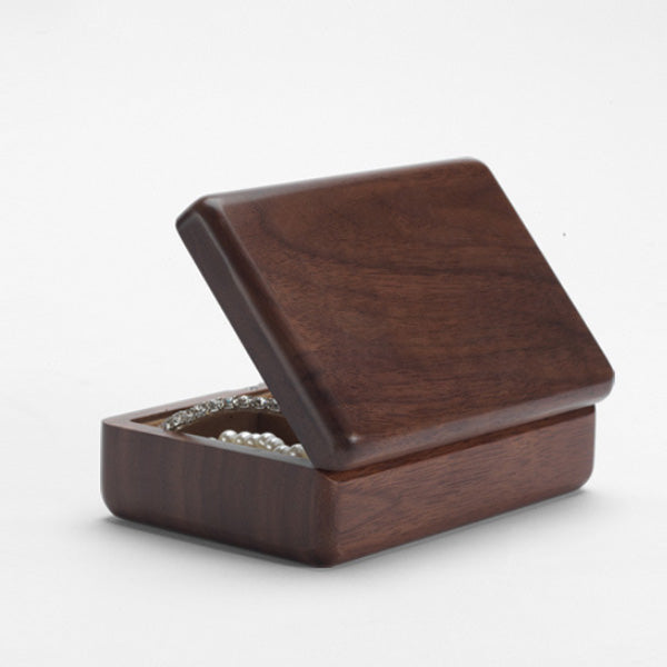 木箱 唐木 首飾盒 Walnut Wood Jewelry Box 胡桃木首飾盒– Kings Collection