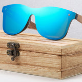 Walnut Wood UV Sunglasses 胡桃木防紫外線太陽眼鏡 (KCSG2103a)