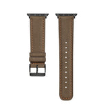 Brown Genuine Leather Apple Watch Band 棕色真皮Apple 錶帶