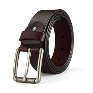 Fashion Brown Genuine Leather Belt 時尚棕色牛皮皮帶 KCBELT1041