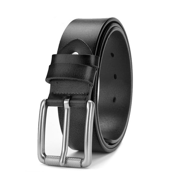 Fashion Black Genuine Leather Belt 時尚黑色牛皮皮帶 KCBELT1042