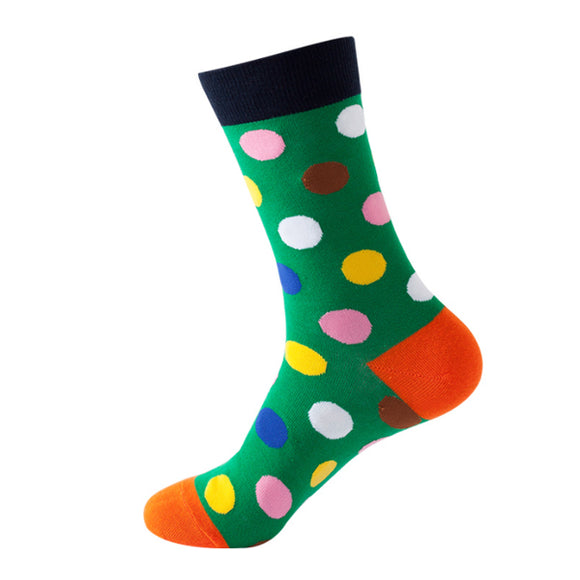 Polka Dot Pattern Cozy Socks (One Size) 圓點圖案舒適襪子 (均码) HS202420