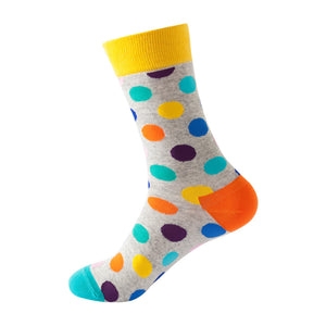 Polka Dot Pattern Cozy Socks (One Size) 圓點圖案舒適襪子 (均码) HS202422