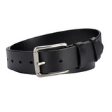 Fashion Black Genuine Leather Belt 時尚黑色牛皮皮帶 KCBELT1042