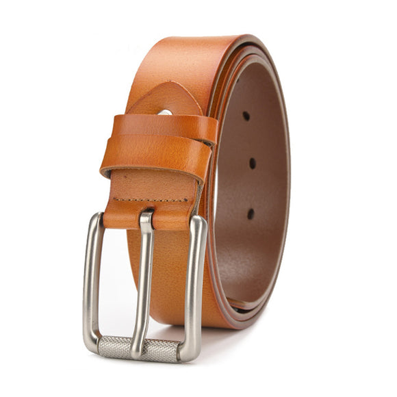 Fashion Brown Genuine Leather Belt 時尚棕色牛皮皮帶 KCBELT1043