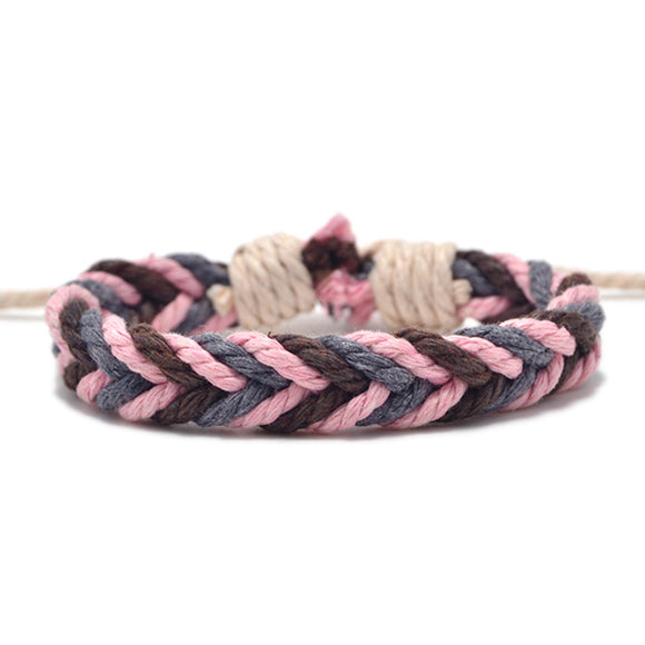 Cotton Woven Bracelet 棉麻編織手鍊 KJBR16043