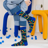 Geometric Pattern Cozy Socks (One Size) 幾何圖案舒適襪子 (均碼) HS202045