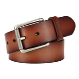 Fashion Brown Genuine Leather Belt 時尚棕色牛皮皮帶 KCBELT1045