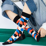 Geometric Pattern Cozy Socks (One Size) 幾何圖案舒適襪子 (均碼) HS202046