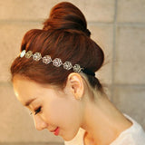 Rose Shape Vintage Gold Headbands 玫瑰形狀復古金色髮帶