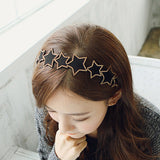 Flannel Star Headband 绒布星星頭箍