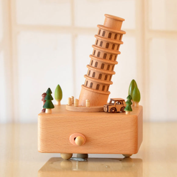 Leaning Tower of Pisa Music Box 比薩斜塔音樂盒
