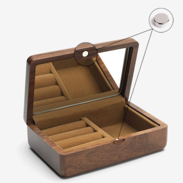 Walnut Wood Jewelry Box 胡桃木首飾盒– Kings Collection