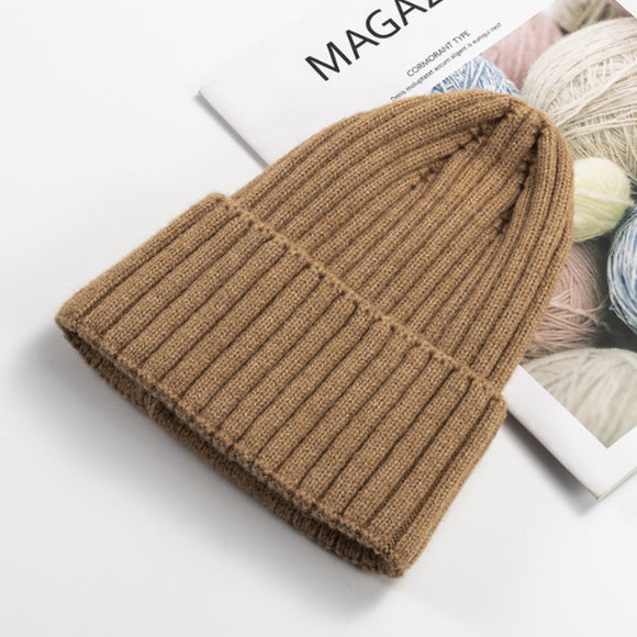 Cotton Cashmere Knitted Hat 羊絨針織帽 KCHT2050