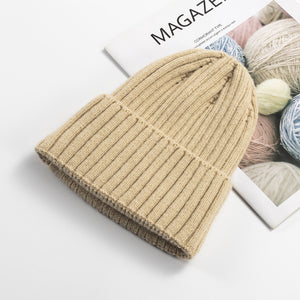 Cotton Cashmere Knitted Hat 羊絨針織帽 KCHT2050a