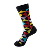Geometric Pattern Cozy Socks (One Size) 幾何圖案舒適襪子 (均碼) HS202052
