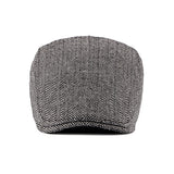 British Striped Beret Hat 英倫條紋貝雷帽 (KCHT2058)