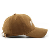 Brown American Style Baseball Cap 棕色美式棒球帽 KCHT2308