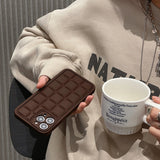 Chocolate Squares iPhone 13, 12 Case 巧克力方塊 iPhone 13, 12 保護套 (MCL2519)