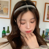 Korean Style Faux Pearl Headband 韓式人造珍珠頭箍 HA20340