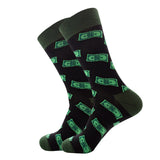 Paper Money Pattern Cozy Socks (EU39-EU45) 鈔票圖案舒適襪 (EU39-EU45)