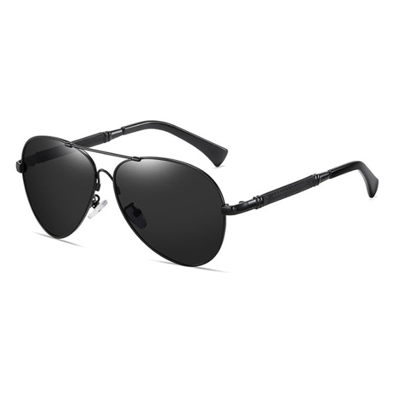 Classic Aviator Metal Material Polarized Sunglasses 經典飛行員金屬材質偏光太陽眼鏡 (KCSG2160)