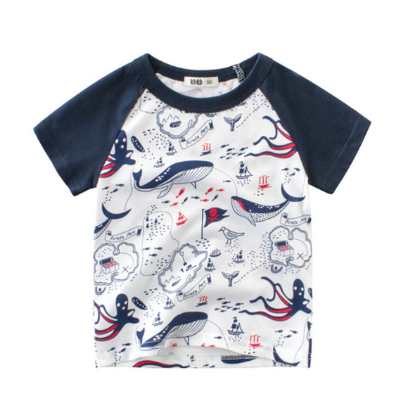 Kids Whale T-shirt 兒童鯨魚T恤 (KCKID2061)