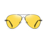 Classic Aviator Metal Material Polarized Sunglasses 經典飛行員金屬材質偏光太陽眼鏡 (KCSG2163)