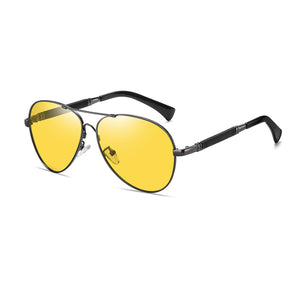 Classic Aviator Metal Material Polarized Sunglasses 經典飛行員金屬材質偏光太陽眼鏡 (KCSG2163)