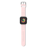 Pink Silicone Apple Watch Band 38MM / 40MM, 42MM / 44MM 粉色矽膠 Apple 38MM / 40MM, 42MM / 44MM 錶帶