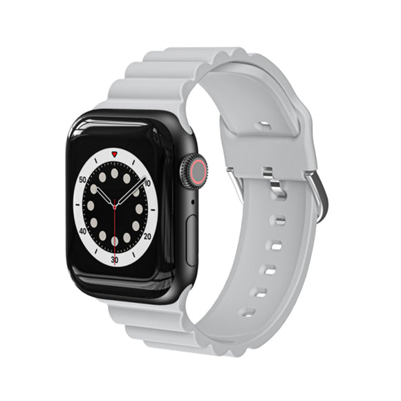Grey Silicone Apple Watch Band 灰色矽膠 Apple 錶帶