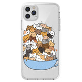 Cute Cartoon Kitten iPhone 13 Case 可愛卡通小貓咪 iPhone 13 手機殼