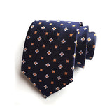 Blue Tie, Pocket Square, Cufflinks, Tie Clip 4 Pieces Gift Set 藍色領帶口袋巾袖扣領帶夾4件套裝 (KCBT2079)