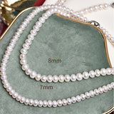 Freshwater Pearl Necklace 天然淡水珍珠項鍊