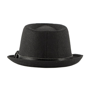 Black British Jazz Hat 黑色英倫爵士帽 (KCHT2081)