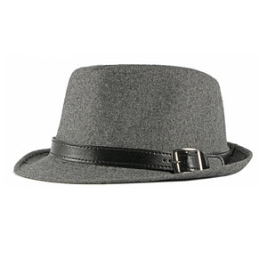 Grey British Jazz Hat 灰色英倫爵士帽 (KCHT2082)