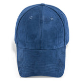 Dark Blue Faux Suede Baseball Cap 深藍色人造皮絨棒球帽 KCHT2162