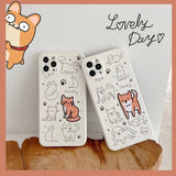 Embroidery Cute Puppy iPhone 11 Pro Case 刺繡可愛小狗 iPhone 11 Pro 保護套