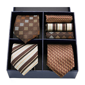 Tie, Pocket Square 6 Pieces Gift Set 領帶口袋巾6件套裝 KCBT2091