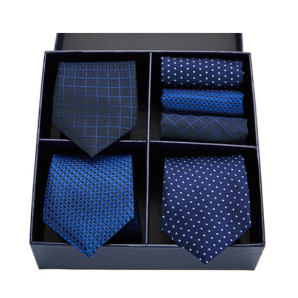 Tie, Pocket Square 6 Pieces Gift Set 領帶口袋巾6件套裝 KCBT2099
