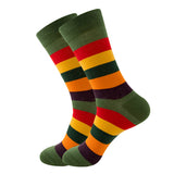 Set of 5 Pairs Stripes Cozy Socks (EU38-EU45) 5對一套條紋舒適襪子 (歐碼38-歐碼45)