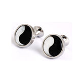 Black and White Tai Chi Cufflinks 太極袖扣