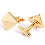 Gold Square Cufflinks 金方形袖扣