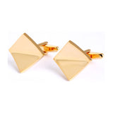 Gold Square Cufflinks 金方形袖扣