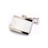 White Pearl Cufflinks 珍珠長方形袖扣